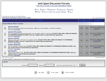 Tablet Screenshot of forums.spamitback.com